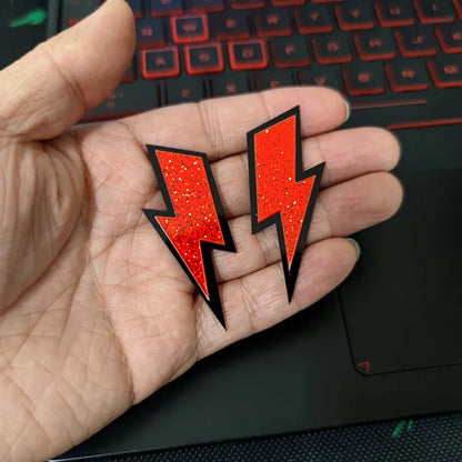Thunder Dangle Stud Earrings