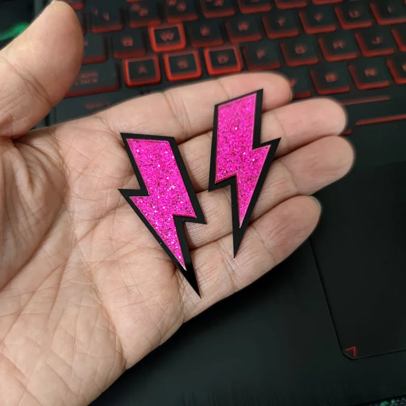 Thunder Dangle Stud Earrings