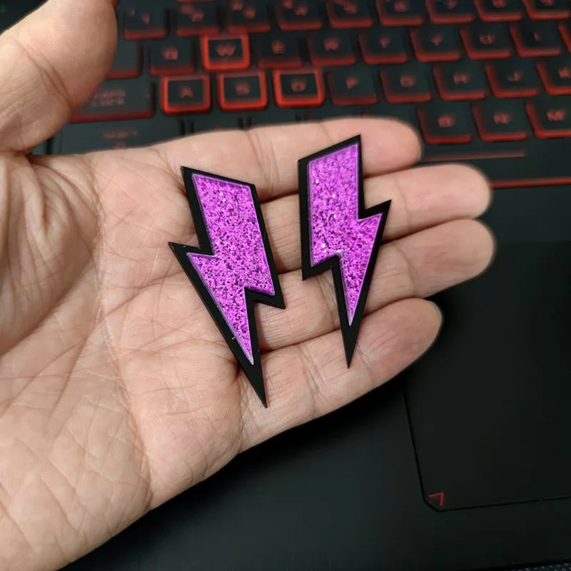 Thunder Dangle Stud Earrings