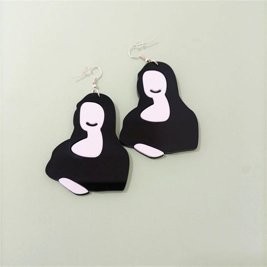 Monalisa Dangle Stud Earrings