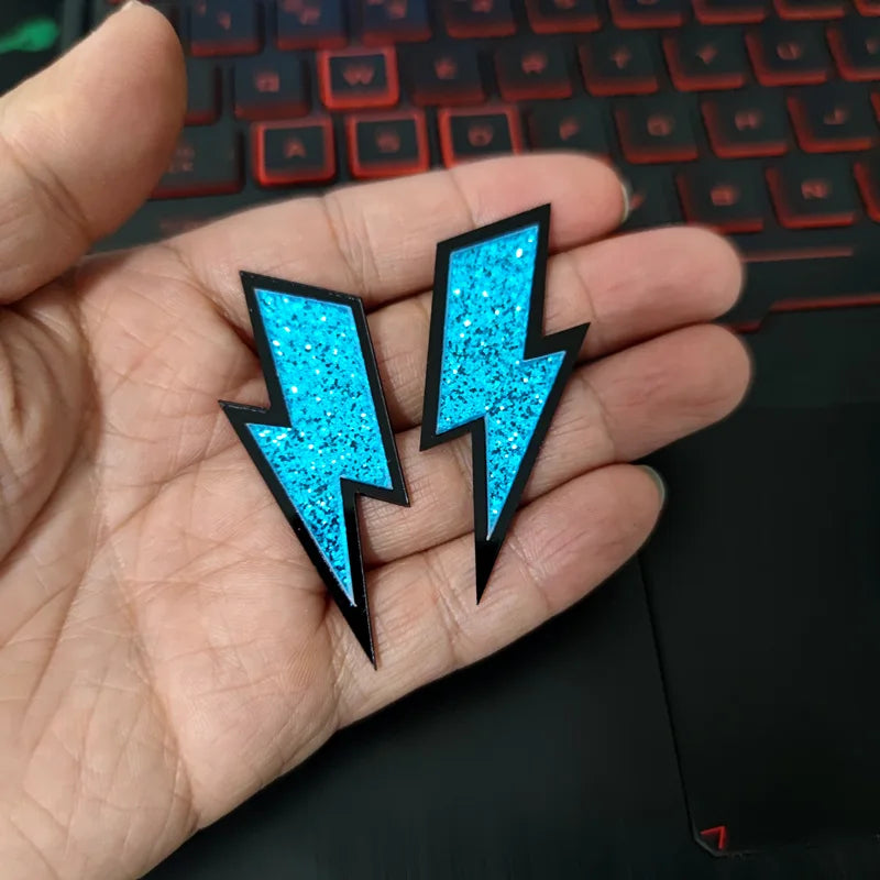 Thunder Dangle Stud Earrings