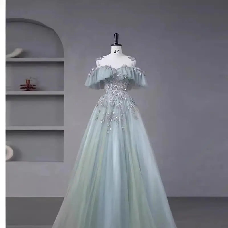 Elegant Ethnic Style Fluffy Veil Quinceanera Dress