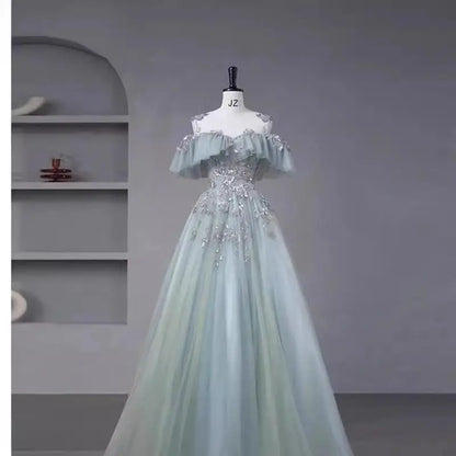 Elegant Ethnic Style Fluffy Veil Quinceanera Dress