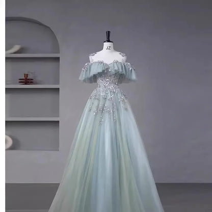 Elegant Ethnic Style Fluffy Veil Quinceanera Dress