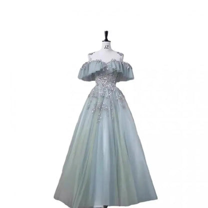 Elegant Ethnic Style Fluffy Veil Quinceanera Dress