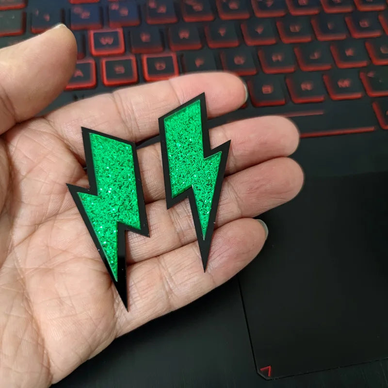 Thunder Dangle Stud Earrings