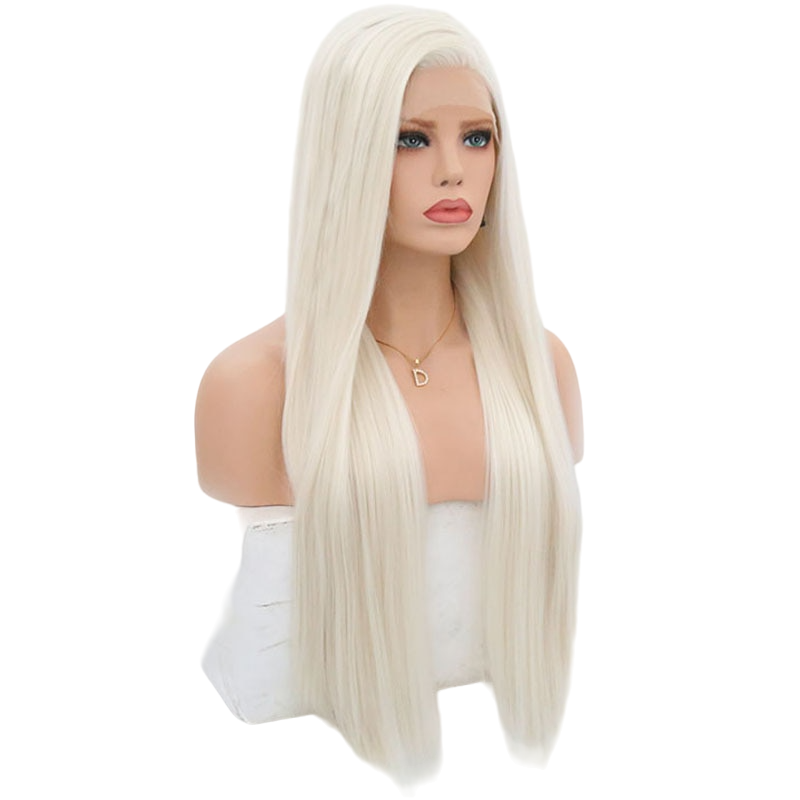 Blonde Straight Lace Front Wig