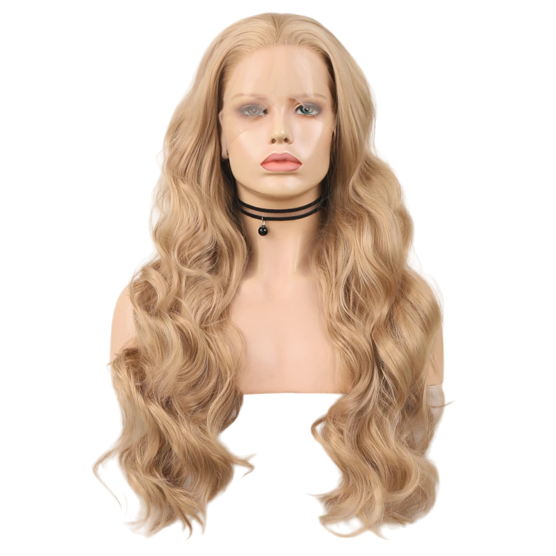 Blonde Wavy Lace Front Wig