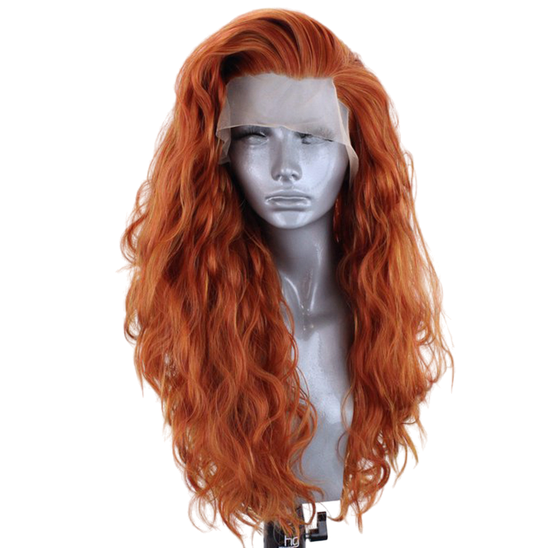 Ginger Wavy Lace Front Wig