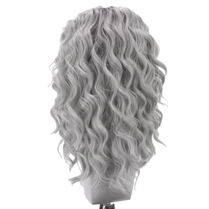 Ombre Gray Wavy Lace Front Wig