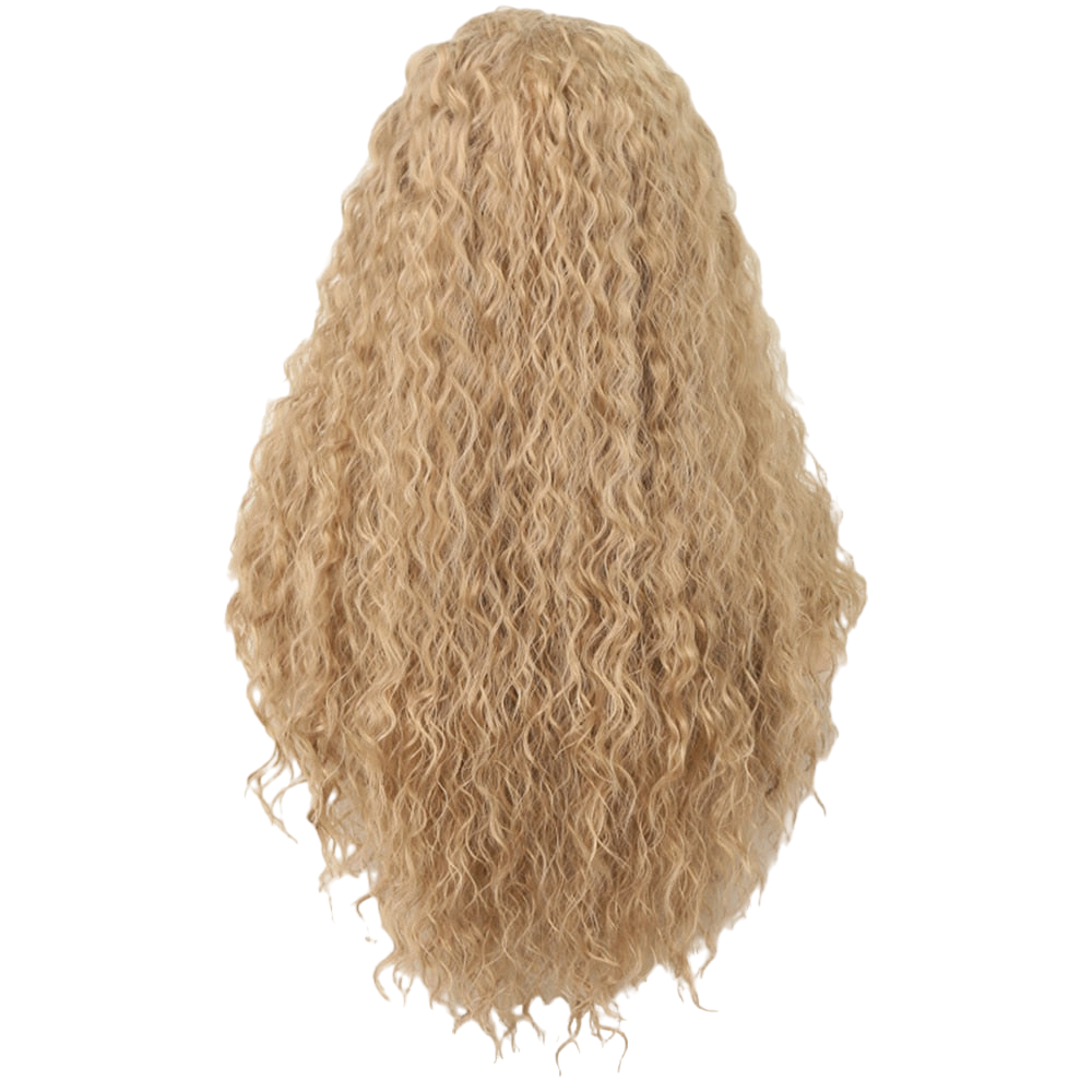 Blonde Curly Lace Front Wig