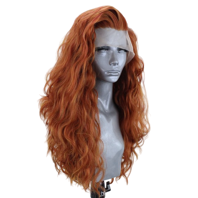 Ginger Wavy Lace Front Wig