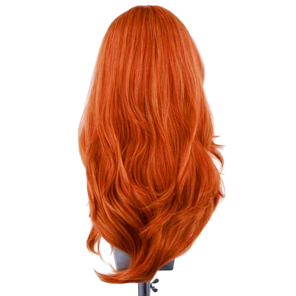 Ginger and Blonde Wavy Lace Front Wig