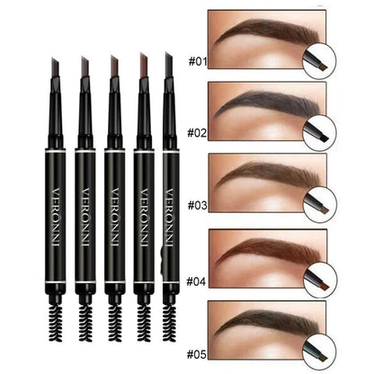 5 Color Double Ended Eyebrow Pencil