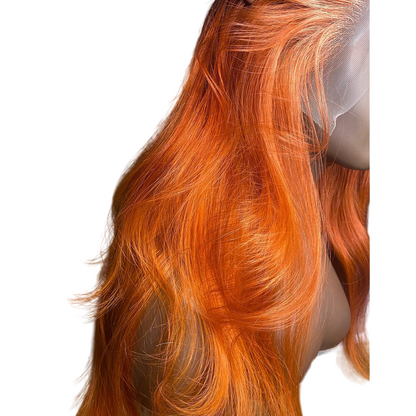 Ginger Wavy Lace Front Wig