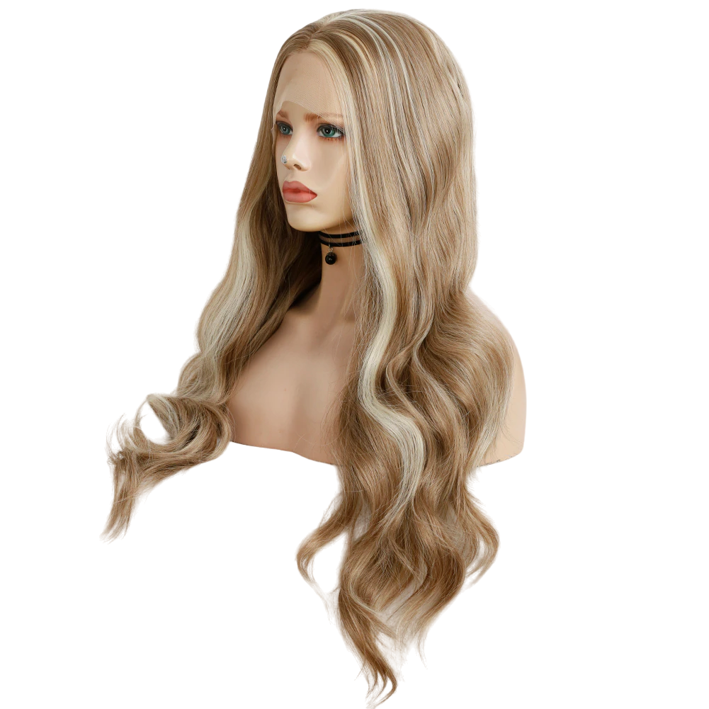 Blonde Wavy Lace Front Wig