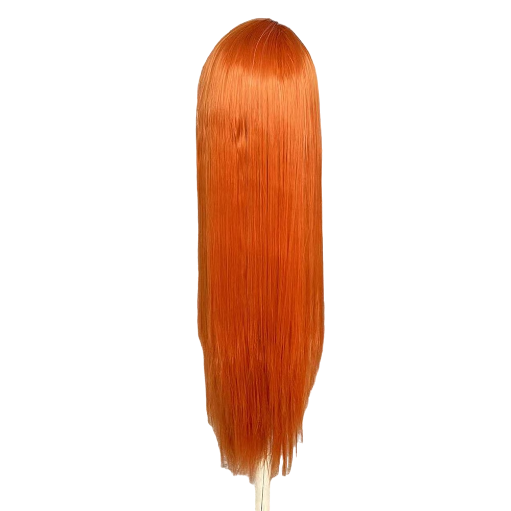 Ginger and Blonde Straight Lace Front Wig