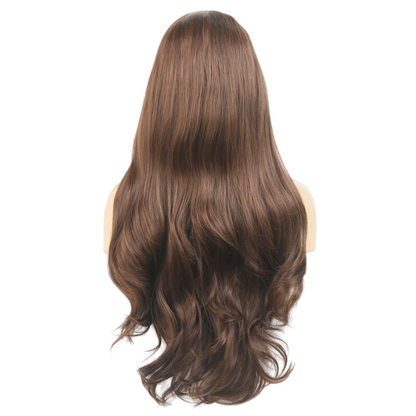 Brown Wavy Lace Front Wig