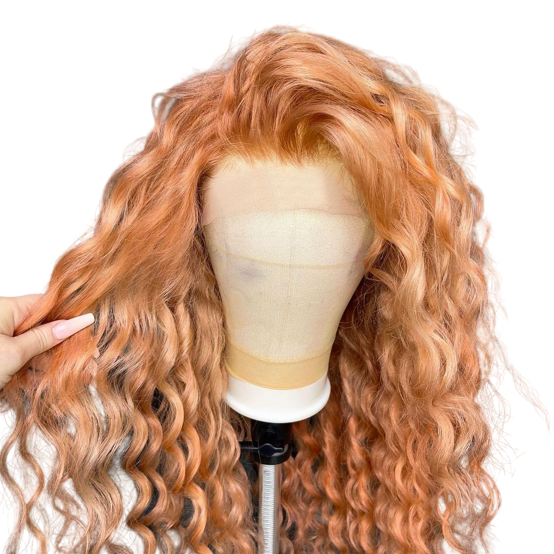 Ginger Wavy Lace Front Wig