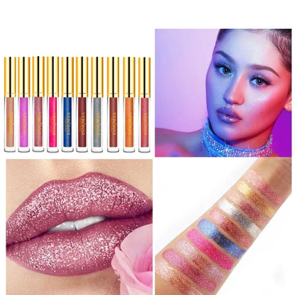 Metallic Shimmer Moisturizing Lip Gloss