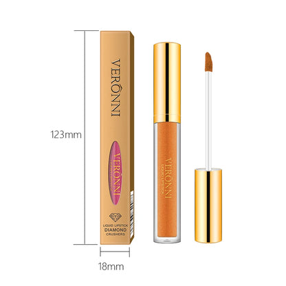 Metallic Shimmer Moisturizing Lip Gloss