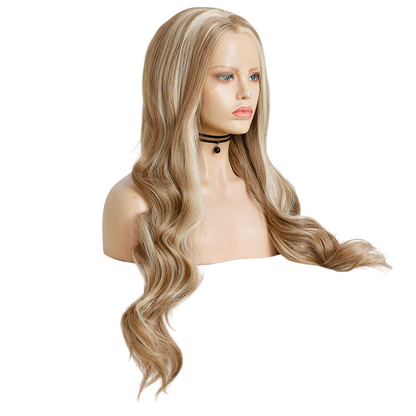 Blonde Wavy Lace Front Wig