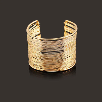 Punk Multilayer Metal Bracelet