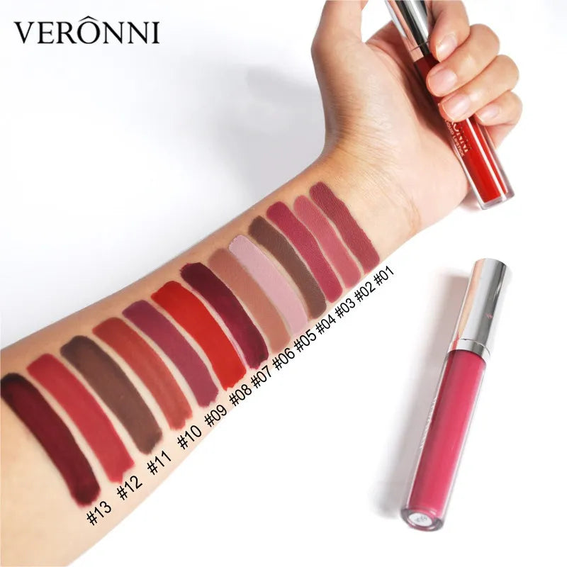 Matte Liquid Long Lasting High Pigment Lip Gloss