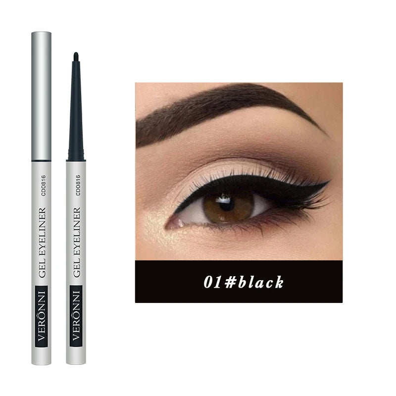 6-Pack Long-lasting Easy To Wear Eyeliners