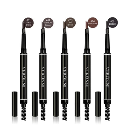 5 Color Double Ended Eyebrow Pencil