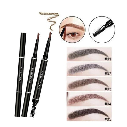 5 Color Double Ended Eyebrow Pencil