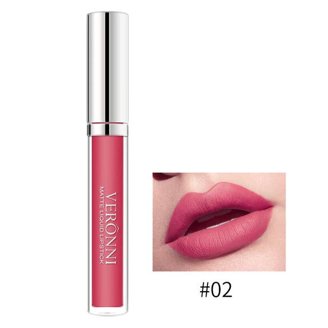 13 Colors Matte Velvet Lip Glaze Waterproof Lasting Lip Gloss