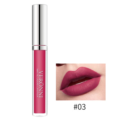 13 Colors Matte Velvet Lip Glaze Waterproof Lasting Lip Gloss