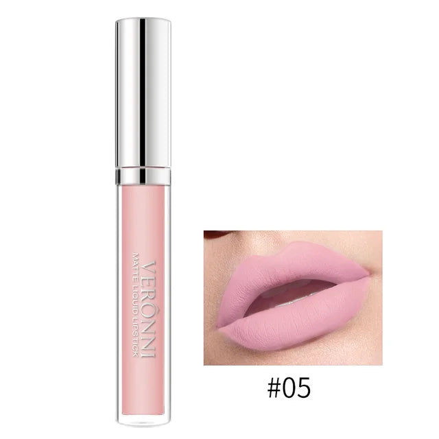 Matte Liquid Long Lasting High Pigment Lip Gloss