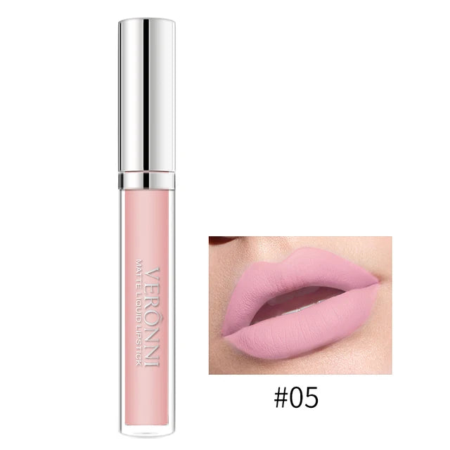 13 Colors Matte Velvet Lip Glaze Waterproof Lasting Lip Gloss