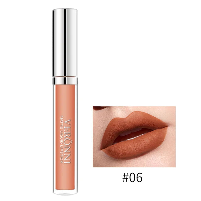 13 Colors Matte Velvet Lip Glaze Waterproof Lasting Lip Gloss