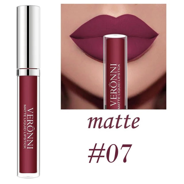 Matte Liquid Long Lasting High Pigment Lip Gloss