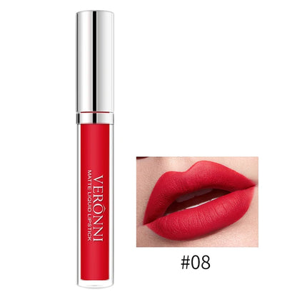 13 Colors Matte Velvet Lip Glaze Waterproof Lasting Lip Gloss