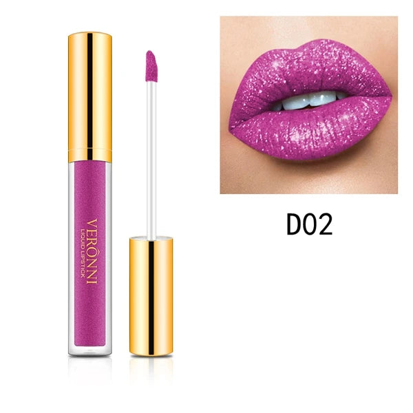 Metallic Shimmer Moisturizing Lip Gloss