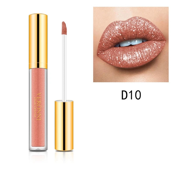 Metallic Shimmer Moisturizing Lip Gloss